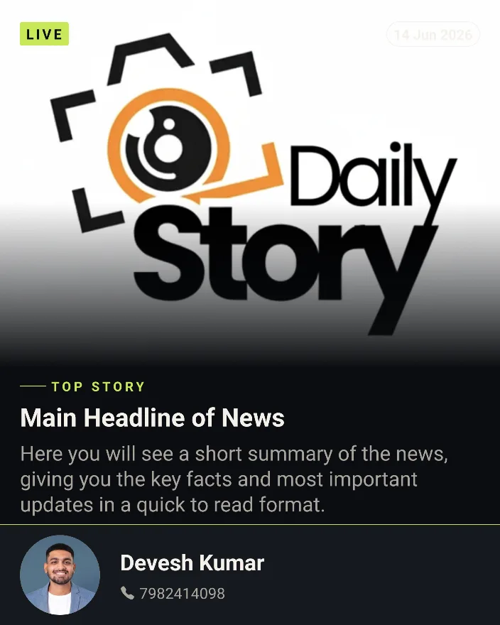 Live News Poster Design 4